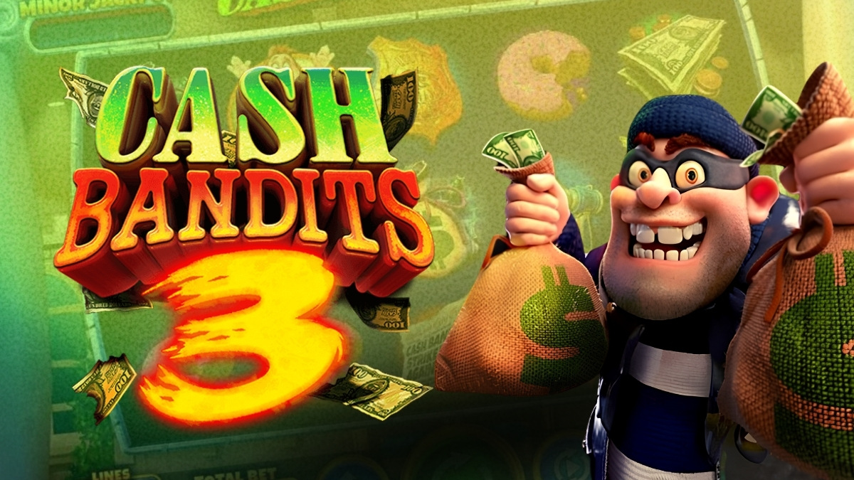 Cash Bandits 3 slot artwork